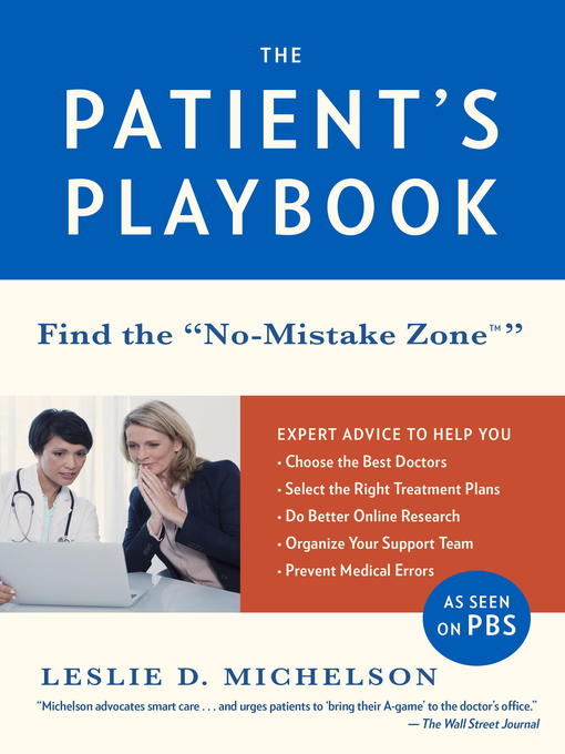 Title details for The Patient's Playbook by Leslie D. Michelson - Wait list